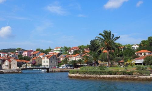 Zdjecie CHORWACJA / Hvar / Vrboska / urokliwa Vrboska...