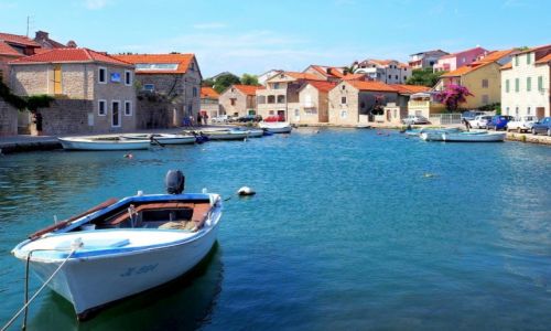 Zdjecie CHORWACJA / Hvar / Vrboska / nieco senna i kolorowa...
