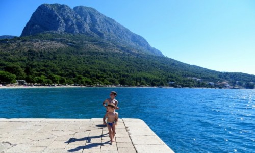 Zdjecie CHORWACJA / Riviera Makarska / Zaostrog -przysta / rado w socu...