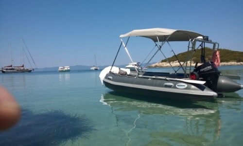 Zdjęcie CHORWACJA / - / Lastovo / Piaszczysta plaza