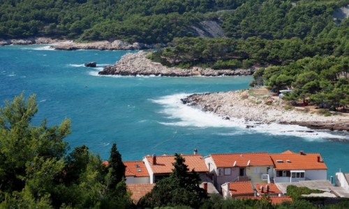 Zdjecie CHORWACJA / Hvar  / Milna / niespokojnie, ale urokliwie...