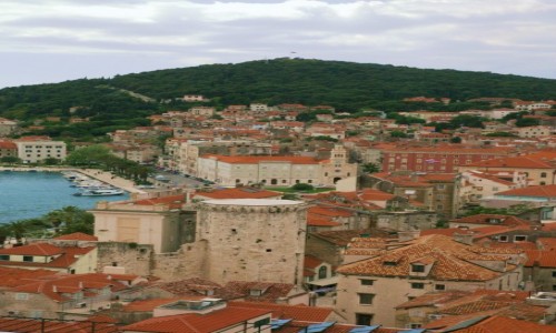 Zdjecie CHORWACJA / Split / Wiea Katedry w. Duje / Na tle wzgrza Marjan