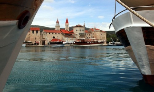 Zdjecie CHORWACJA / rodkowa Dalmacja / Trogir / Drugi brzeg