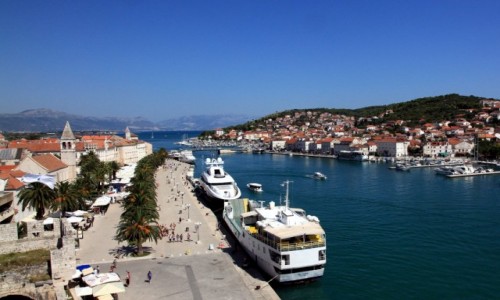 Zdjcie CHORWACJA / rodkowa Dalmacja / Trogir / Promenada
