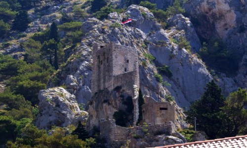 Zdjcie CHORWACJA / - / Omis / twierdza Mirabela