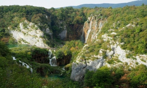Zdjcie CHORWACJA / rodkowa cz Chorwacji / Park Narodowy Jezior Plitwickich / Plitwickie jeziora