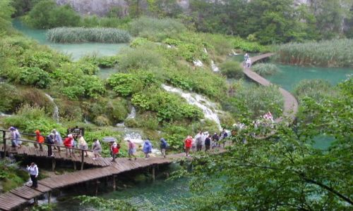 Zdjecie CHORWACJA / brak / Park Narodowy w Plitwicach / Kraina jezior i wodospadw c.d.