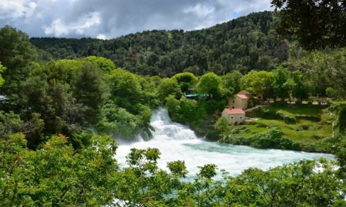 Zdjecie CHORWACJA / rodkowa Dalmacja / Krka  / Krka