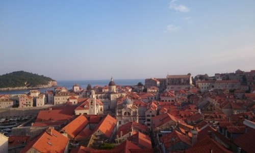 Zdjecie CHORWACJA / Dubrovnik / Dubrovnik / Widok z murw miasta