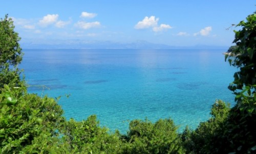 Zdjęcie CHORWACJA / Peljesac / Divna / w błękicie...