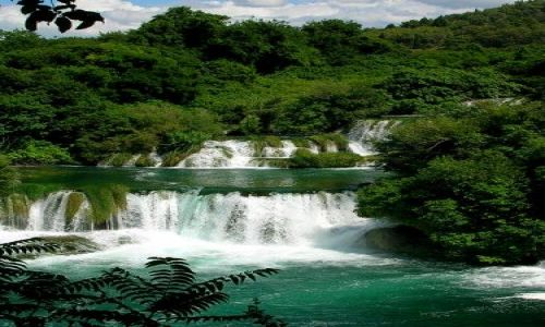 Zdjcie CHORWACJA / Dalmacja / park Krka / woda