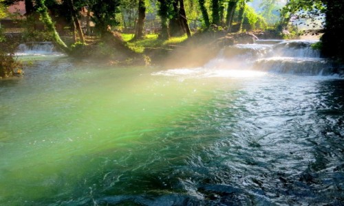 Zdjecie CHORWACJA / rodkowa Chorwacja / Slunj / lnienie...