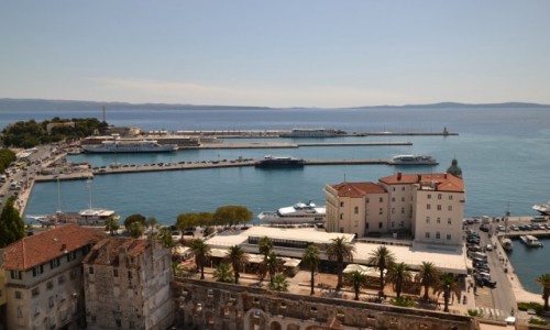 Zdjecie CHORWACJA / Dalmacja / Split / Widok z dzwonnicy