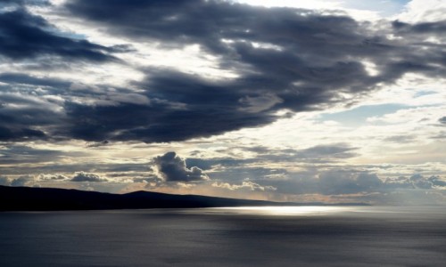 Zdjecie CHORWACJA / Riwiera Makarska / na trasie Brela-Makarska / dynamicznie...