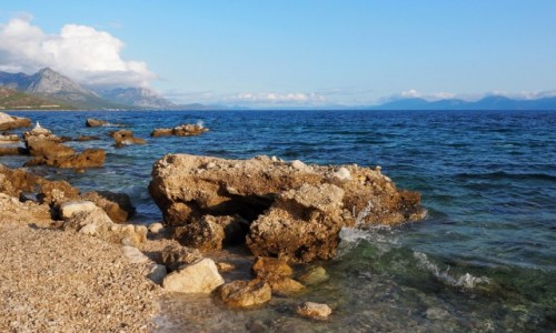 Zdjcie CHORWACJA / Riviera Makarska / Blato / zanurzone w bkicie...