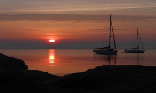 Zdjcie CHORWACJA / silba / silba / wschd i jachty 