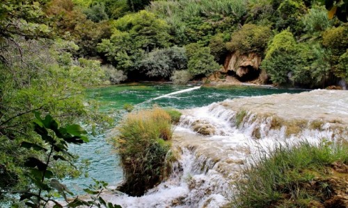 Zdjcie CHORWACJA / Dalmacja / Park Narodowy Krka / Wodospady