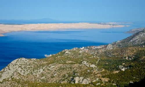 Zdjcie CHORWACJA / - / Okolice Karlobag / Pag I Karlobag