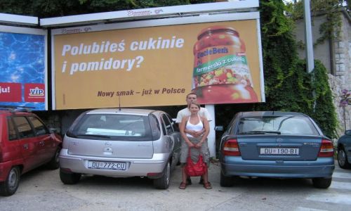 Zdjęcie CHORWACJA / Dalmacja / droga do Dubrownika / pawie jak w Polsce....