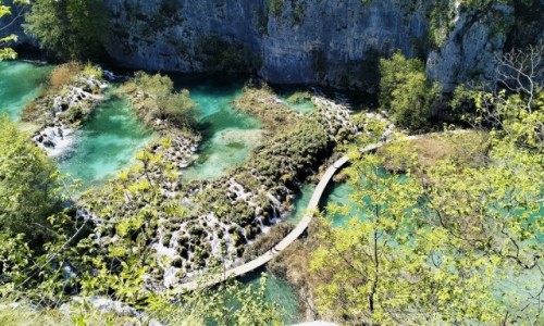 Zdj�cie CHORWACJA / �upania Licko-Se�ska / Park Narodowy Jezior Plitwickich / Wst��ki