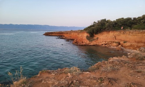 Zdjęcie CHORWACJA / Żupania Zadarska / Kraj Vira / Zachód słońca na wyspie Vir