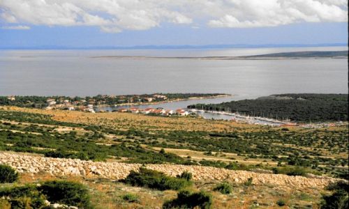 Zdjcie CHORWACJA / Pag / Pag / Rzut oka na morze