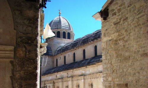 Zdjcie CHORWACJA / Dalmacja / Sibenik / Katedral 1