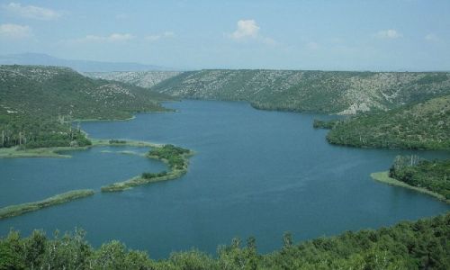 Zdjęcie CHORWACJA / brak / P.N. Rzeki Krka / panorama