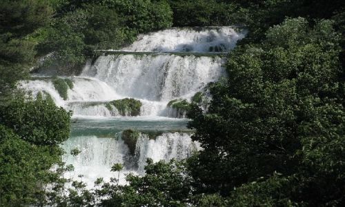 Zdjęcie CHORWACJA / brak / P.N. Rzeki Krka / wodospady1