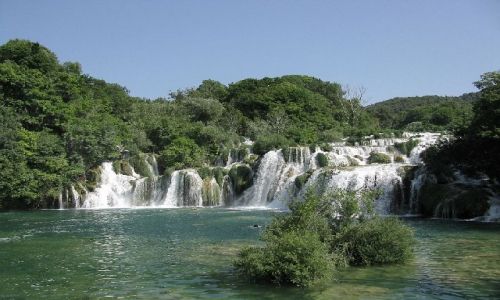 Zdjęcie CHORWACJA / brak / P.N. Rzeki Krka / wodospady2