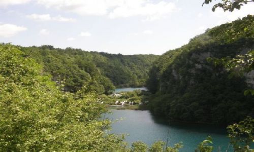 Zdjęcie CHORWACJA / Zadar / Jeziora Plivickie / Wodospad