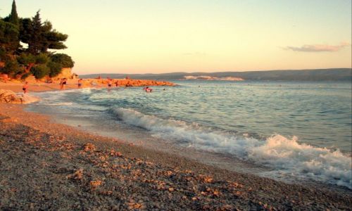 Zdjcie CHORWACJA / Dalmacja  / Omi / zachd soca na wybrzeu