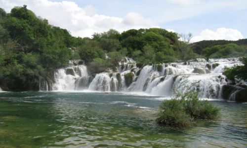 Zdjcie CHORWACJA / Chorwacja / Wodospady krka / Wodospady Krka III