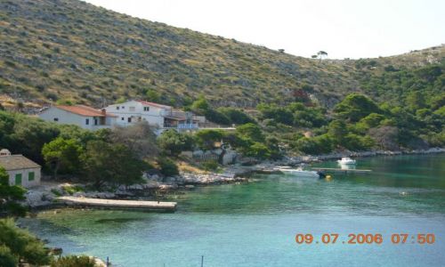Zdjecie CHORWACJA / Lastovo / Skrivena Luka / Zatoka