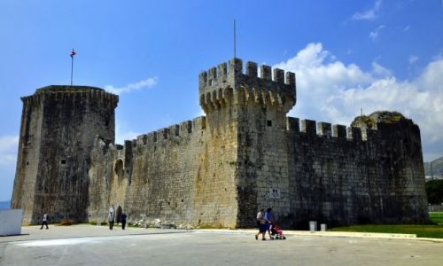 Zdjcie CHORWACJA / Dalmacja / Trogir / Twierdza Kamerlengo w Trogirze