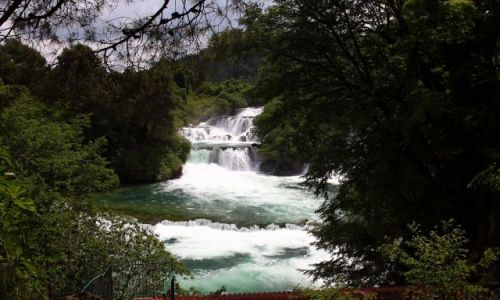 Zdjcie CHORWACJA / Siedziba parku jest w Skradinu.  / Park narodowy  / Park Narodowy KRKA