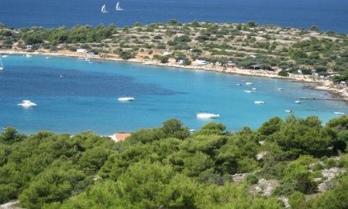 Zdjęcie CHORWACJA / Dalmacja / wyspa Murter / Zatoczki i zatoki