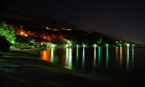 Zdjecie CHORWACJA / Riwiera Makarska / Brela / Brela noc