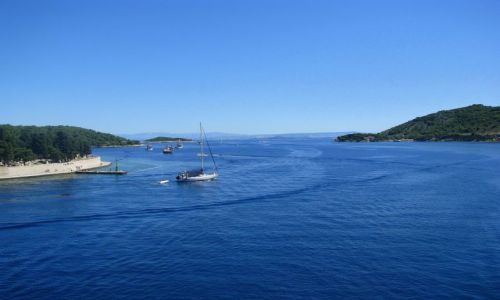Zdjecie CHORWACJA / Dalmacja / Vis / W drodze na wysp Vis