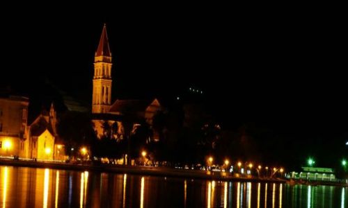 Zdjecie CHORWACJA / Dalmacja / Trogir / Trogir noc