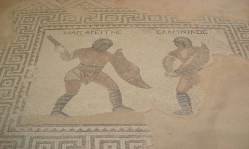Zdjcie CYPR / Larnaka / Kourion / Curium / Mozaiki z Curium