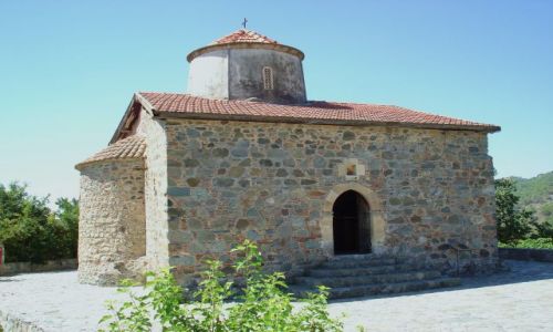 CYPR / Troodos / Platanistasa / Koci w. Krzya