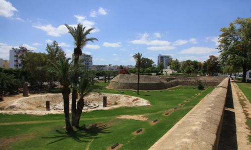 Zdjcie CYPR / Nikozja / Brama Famagusta / Fragment murw miejskich