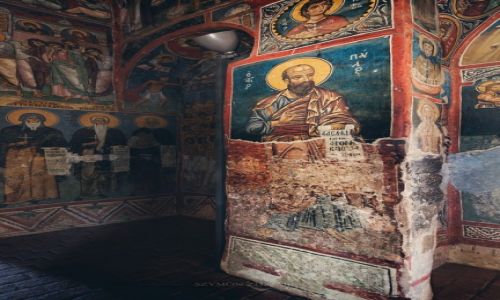 Zdjcie CYPR / Troodos Mountains / Nikitari / Panagia Phorviotissa (Asinou)