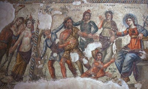 Zdjcie CYPR / Pafos / Park Archeologiczny / Mozaiki