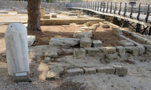 Zdjęcie CYPR / Paphos / Paphos / Pręgierz, przy którym był  chłostany św. Paweł