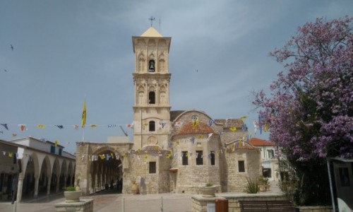 Zdjcie CYPR / Larnaka / Koci w. azarza / w.wielkanocnym przybraniu