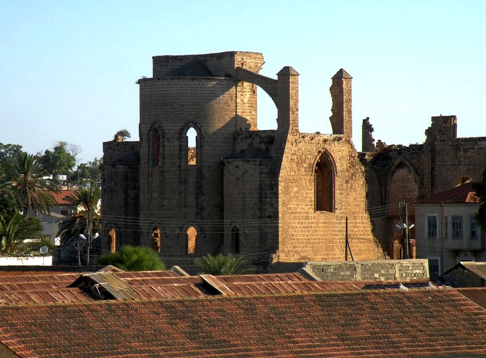 Zdjęcia: miasto, Famagusta, Ruiny świątyni, CYPR PÓŁNOCNY Zdjęcia: miasto, Famagusta, Ruiny świątyni, CYPR PÓŁNOCNY