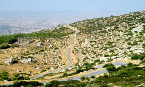 Zdjcie CYPR PӣNOCNY / Kyrenia / Zamek Buffavento / Droga do zamku