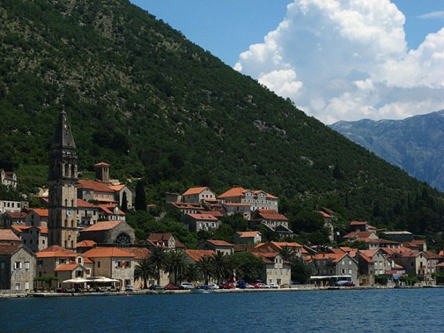 Zdjęcia: Perast, Boka Kotorska, miasteczko....., CZARNOGÓRA Zdjęcia: Perast, Boka Kotorska, miasteczko....., CZARNOGÓRA